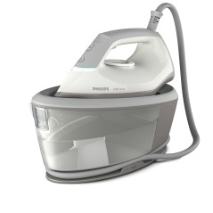 Philips 2000 Series PSG2000 Steam Iron 2400W - Powerful, Stylish, and Efficient in Blue, Grey & White